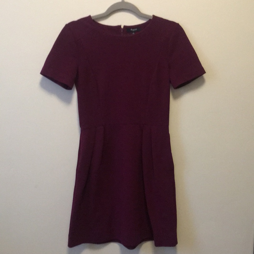 Madewell plum dress